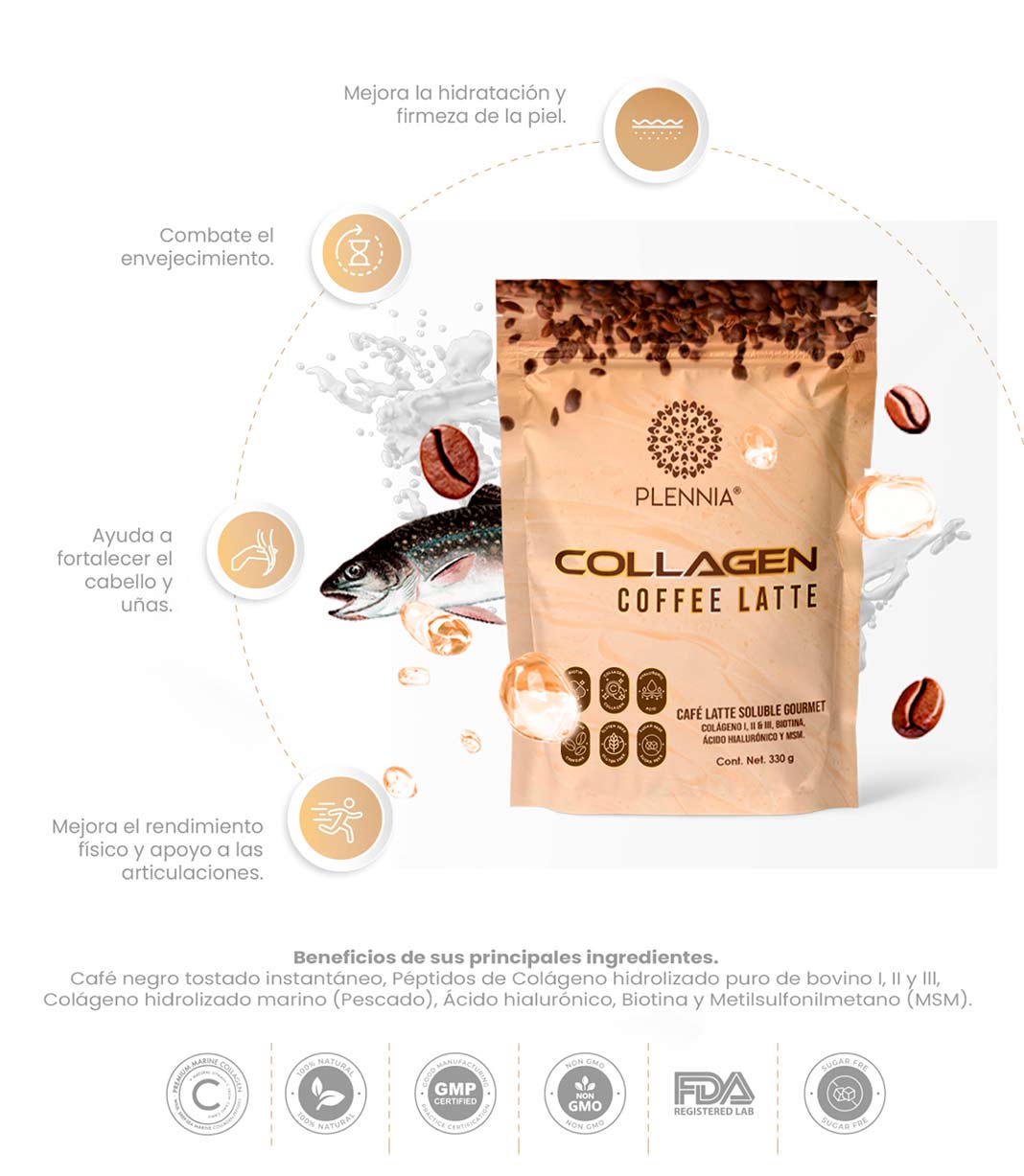 COLLAGEN COFFEE LATTE