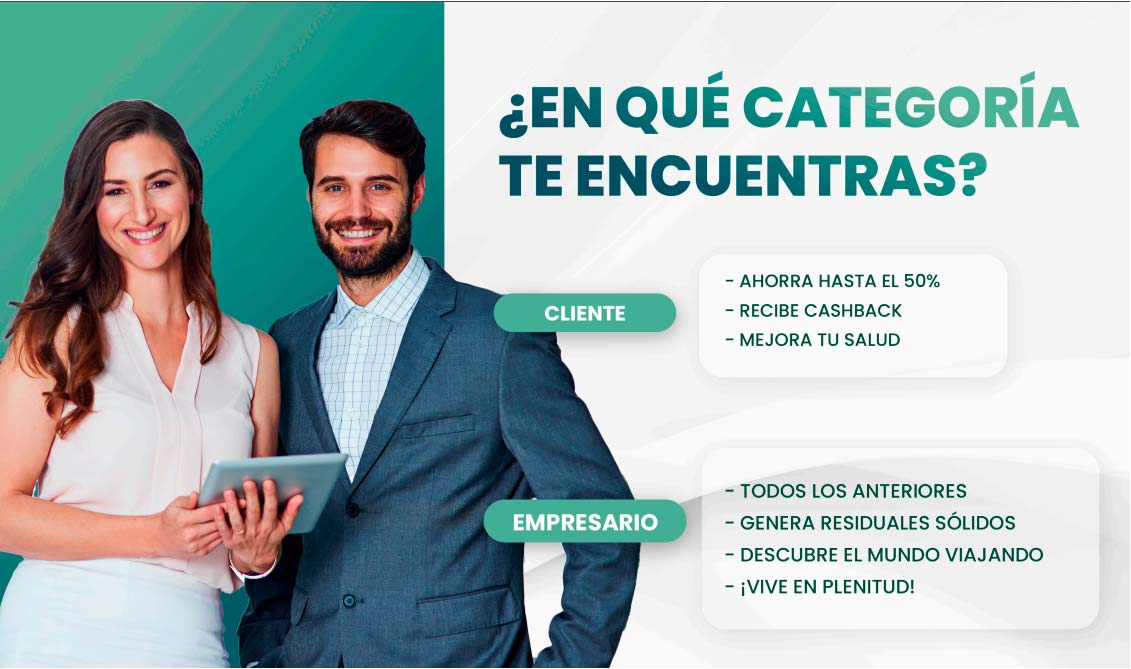 ¿EN QUÉ CATEGORÍA TE ENCUENTRAS?