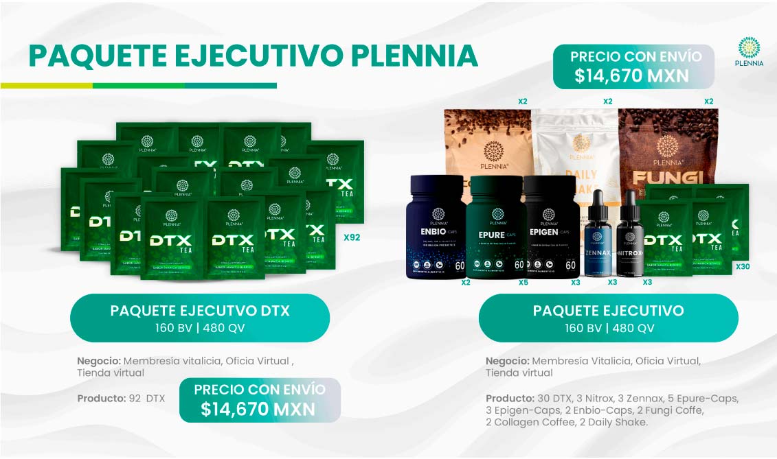 PAQUETE EJECUTIVO PLENNIA