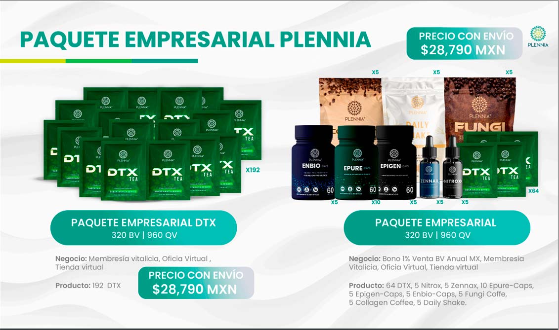 PAQUETE EMPRESARIAL PLENNIA